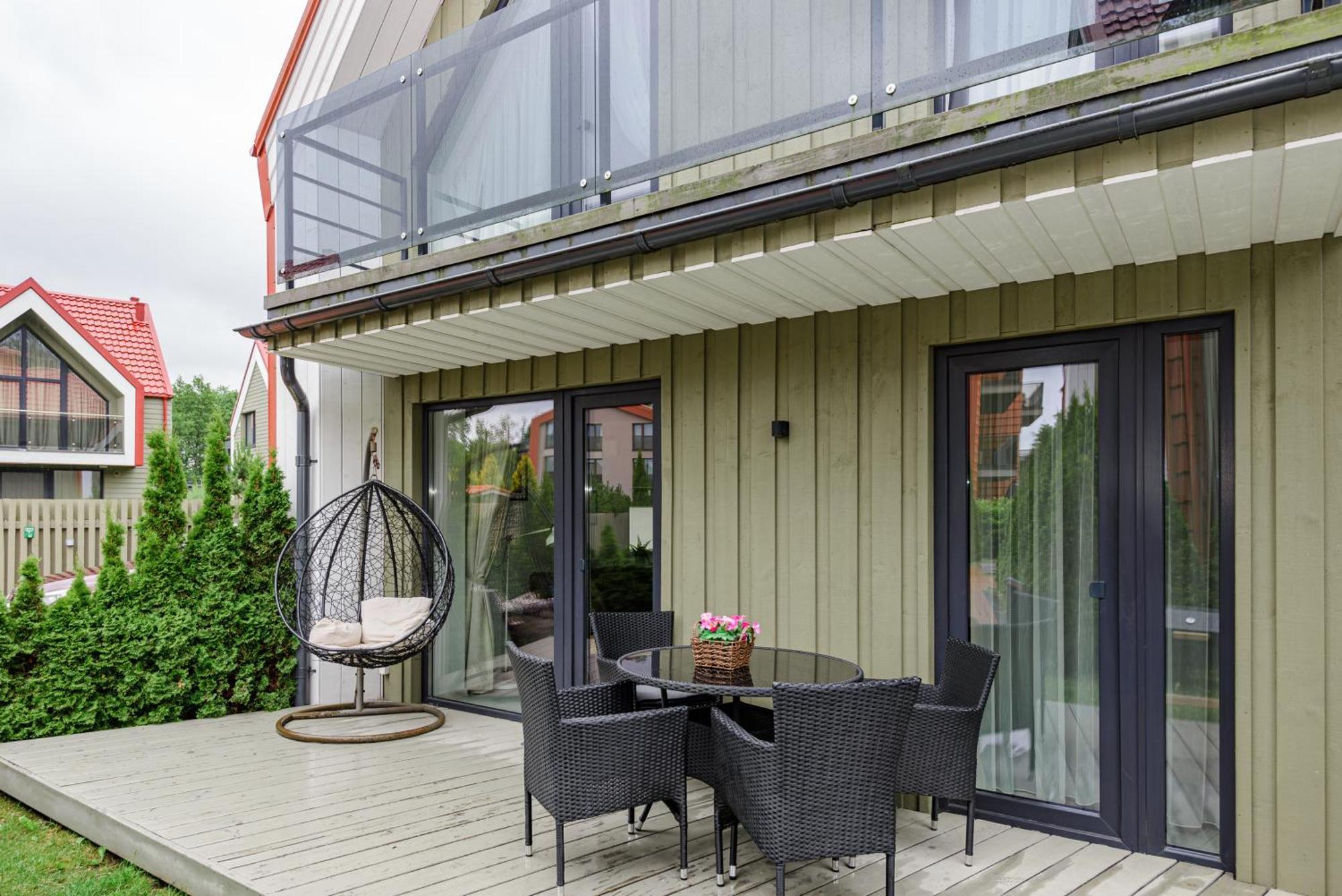 Zalia Kopa Apartamentai Salia Juros Palanga Exterior photo